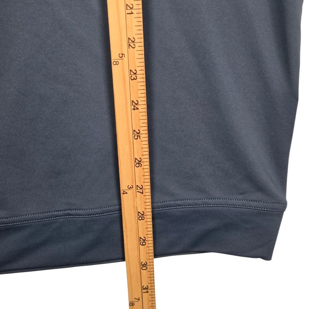 New Masters Peter Millar Vest Mens XXL Navy Blue Quarter Zip Golf Breathable